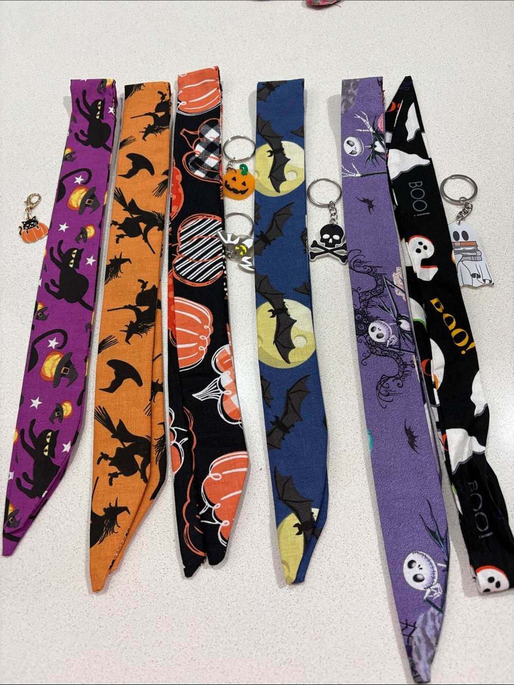 BUY 2 MIX & MATCH SPARKLY CHARMS & HOME SEWN SCARFS 2 for $25 SOME MATCH SCARF/C